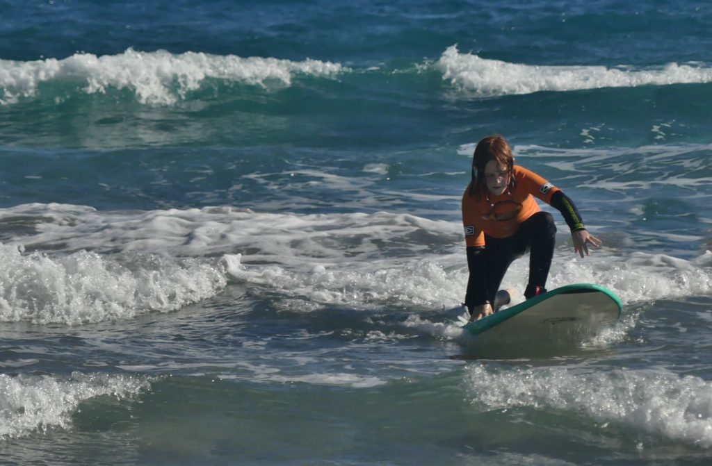 Le cours de surf